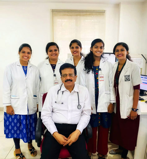 Pharm D students on internship at Believers Church Medical College Hospital